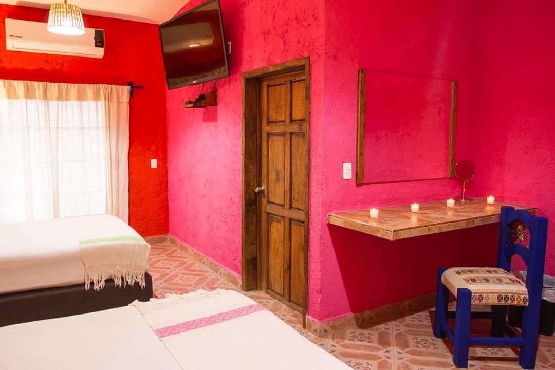 Hotel Hacienda San Franscisco เชียปา เด กอร์โซ ภายนอก รูปภาพ